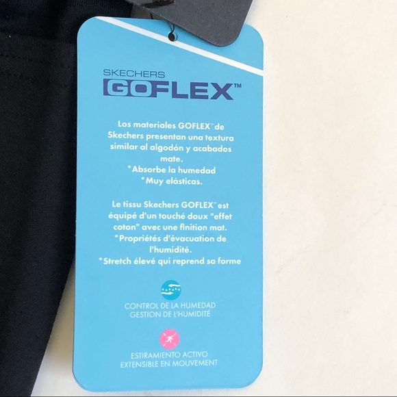 SKECHERS GO WALK PANT II. BLACK. SIZE: XS. NWT - Picture 7 of 11